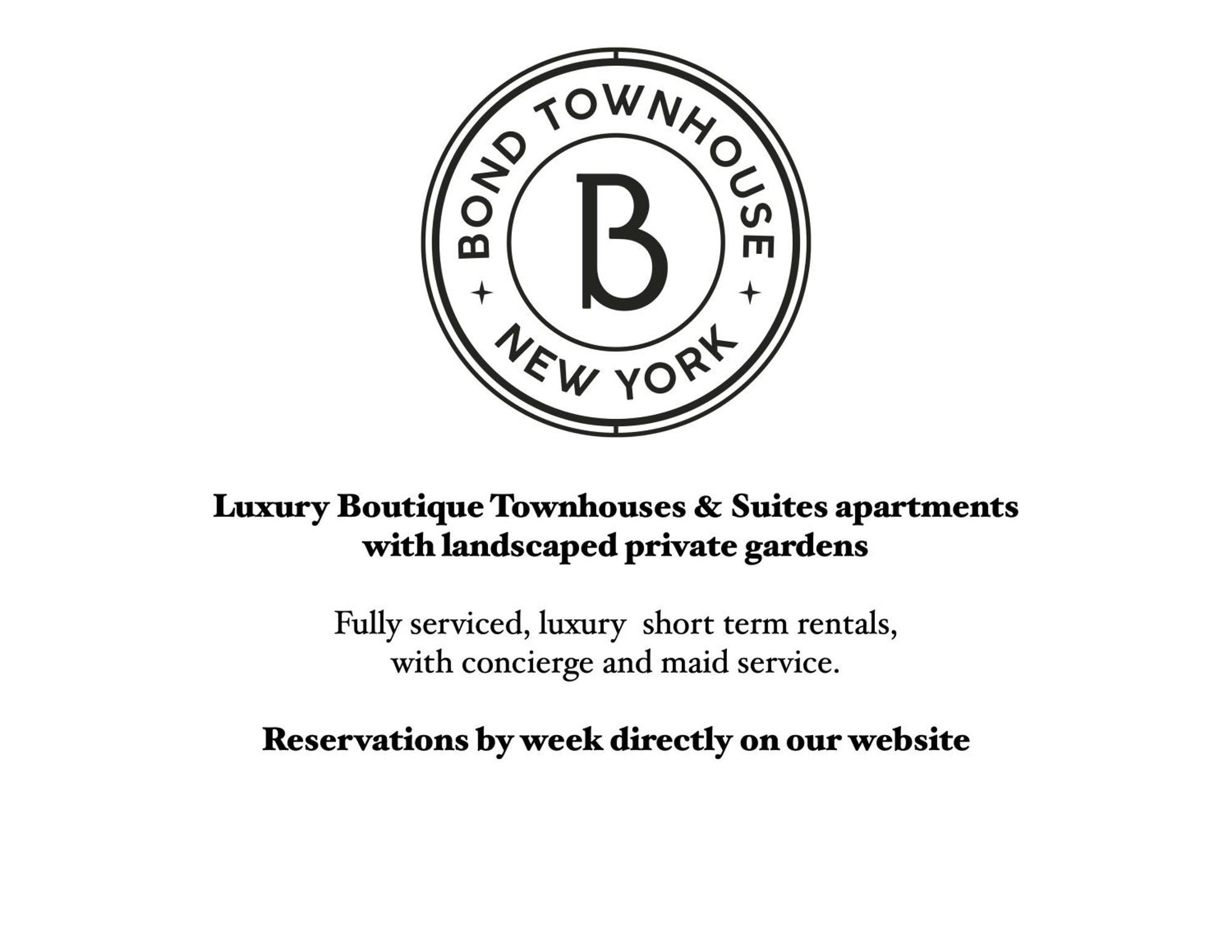 Aparthotel Bond Townhouse Nueva York Exterior foto
